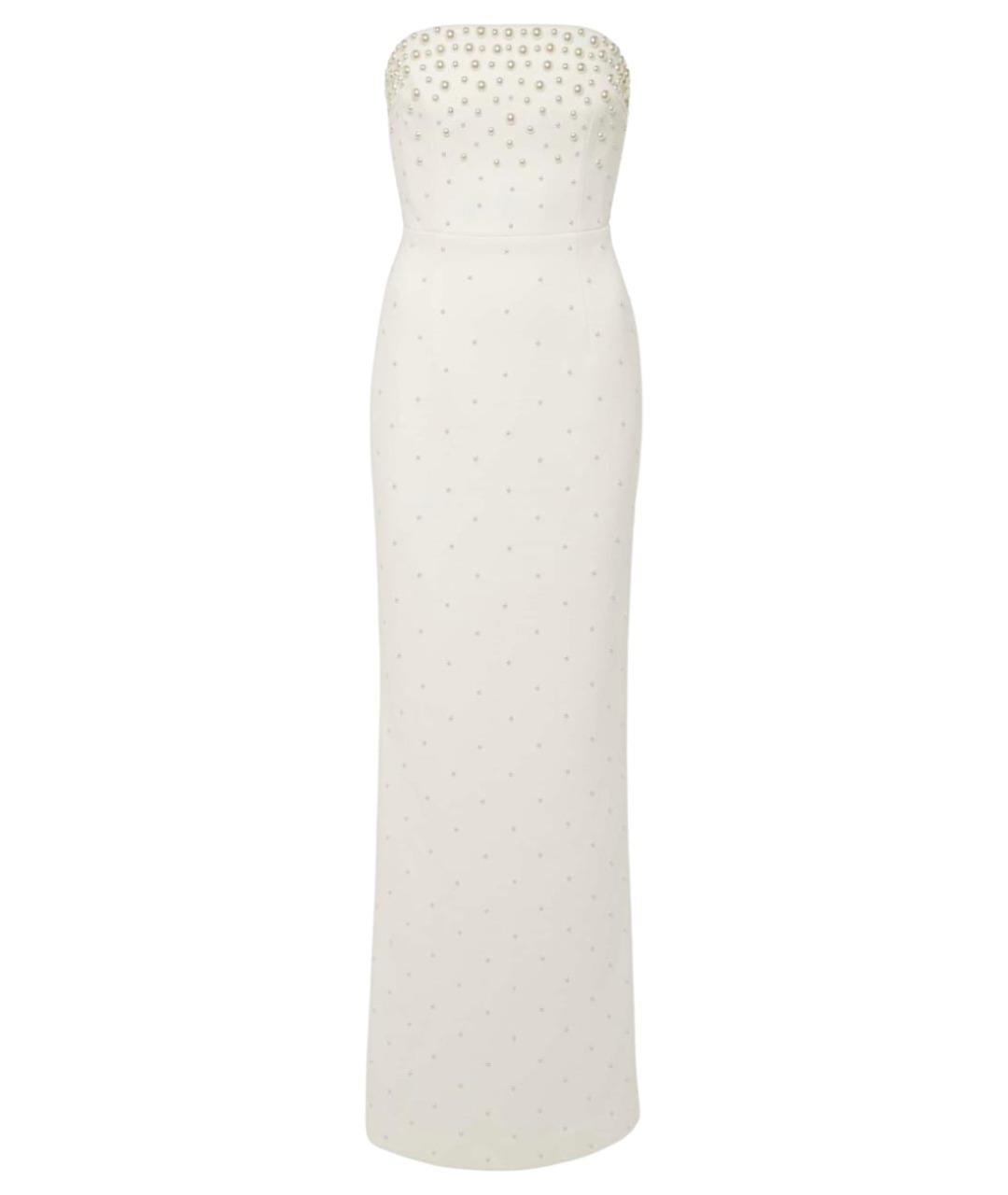 REBECCA VALLANCE Белое полиэстеровое вечернее платье, фото 1