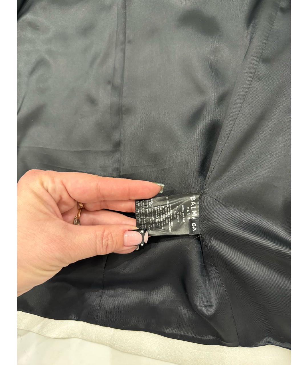 BALMAIN Белый полиэстеровый жакет / жилет, фото 6