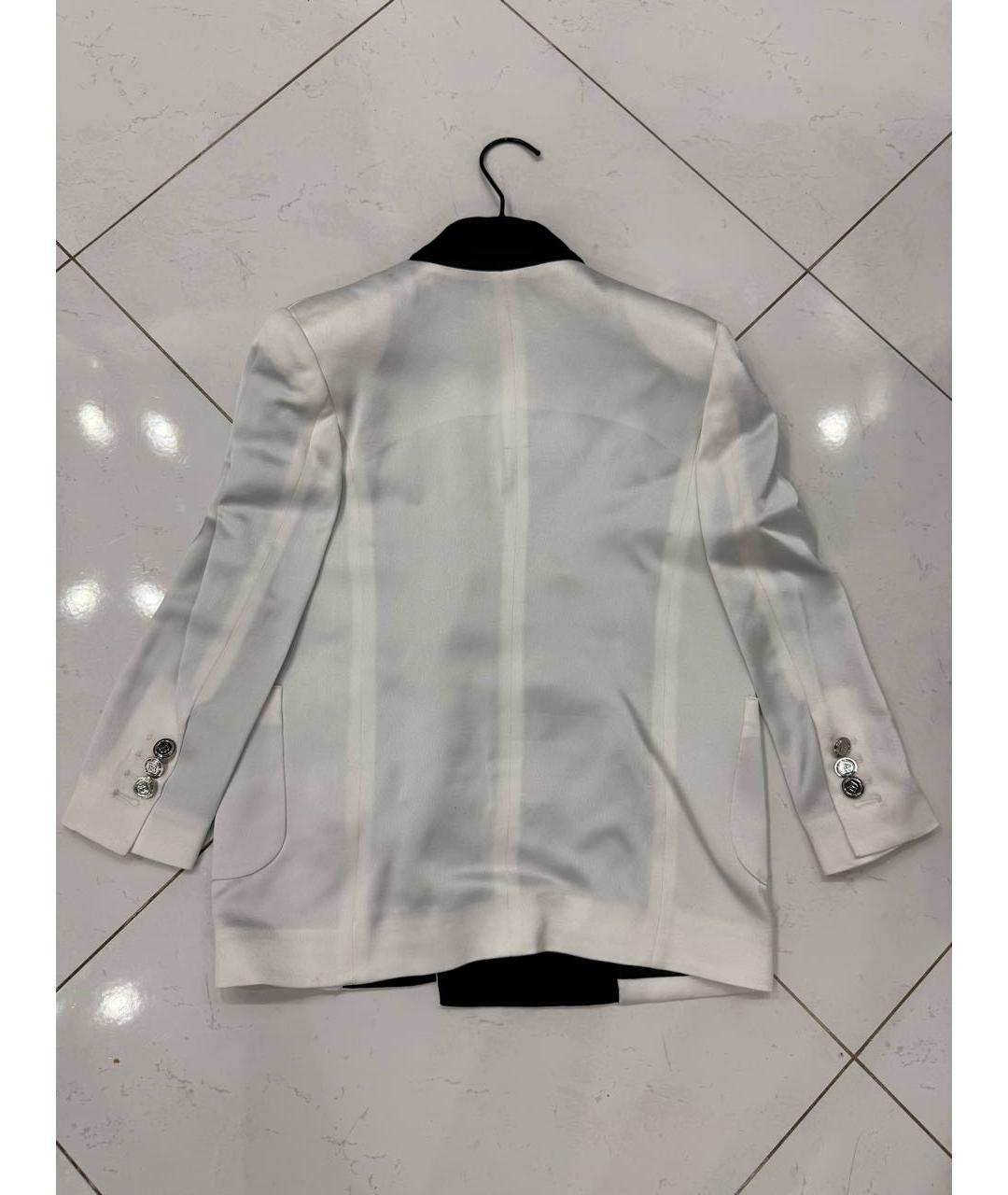 BALMAIN Белый полиэстеровый жакет / жилет, фото 2
