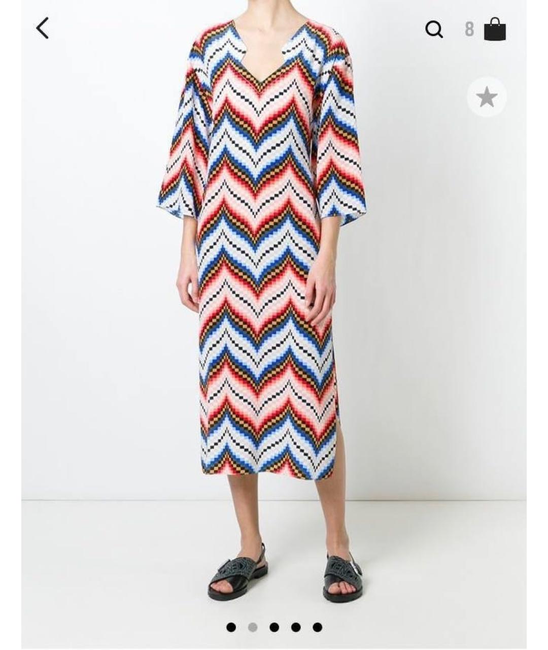 KENZO Коралловое повседневное платье, фото 9