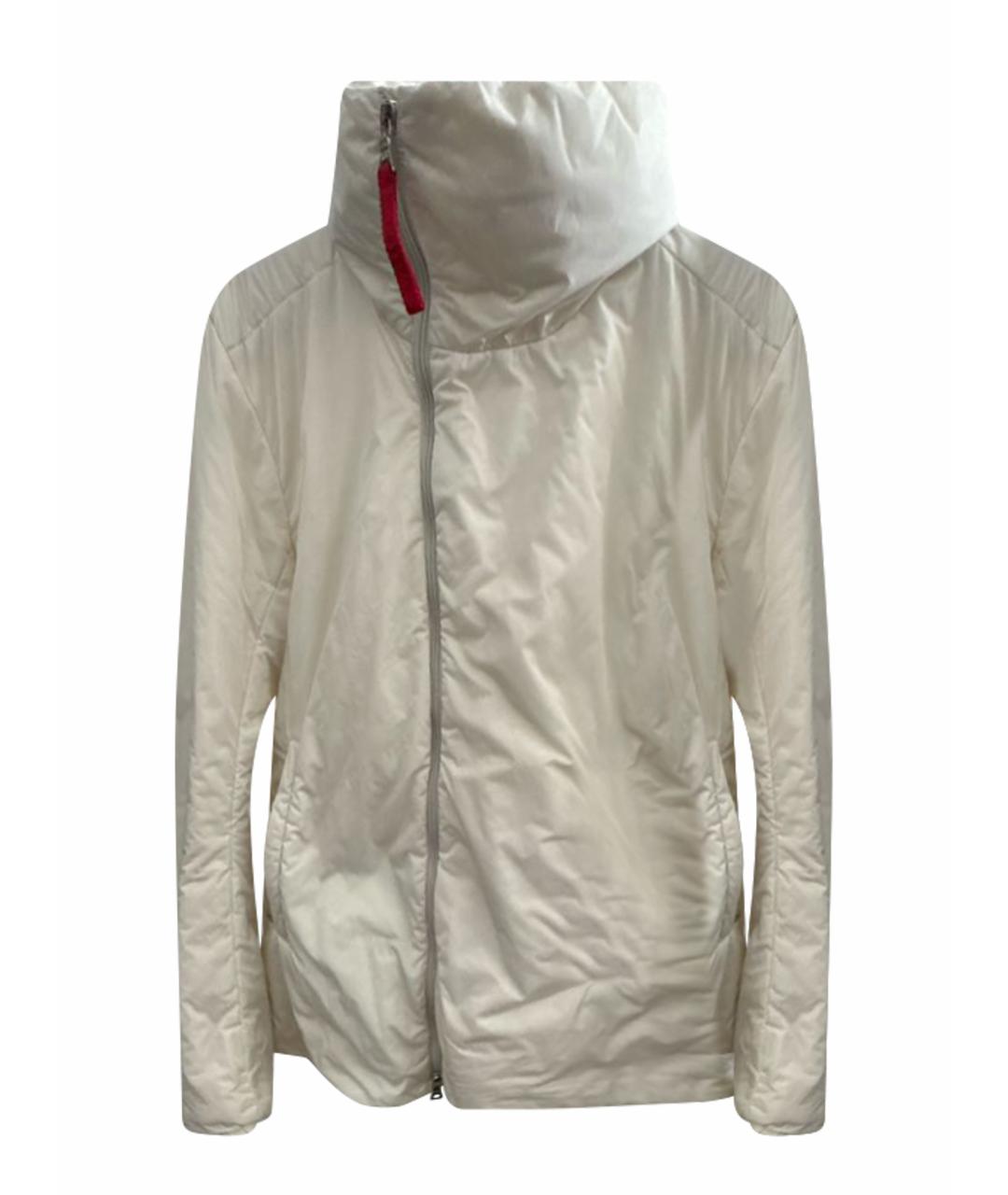 PRADA Белая полиамидовая куртка, фото 1