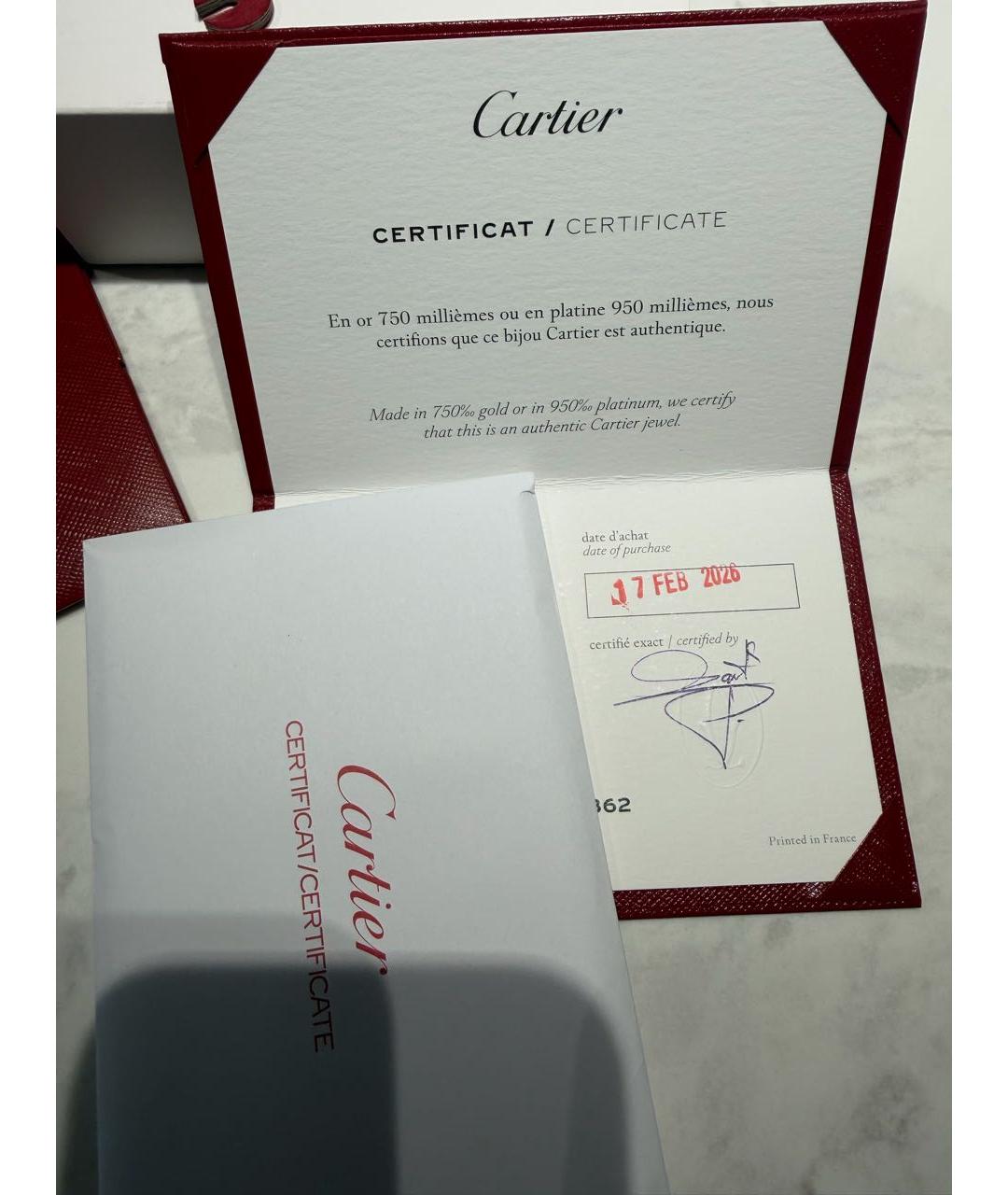 CARTIER Розовый браслет из розового золота, фото 4