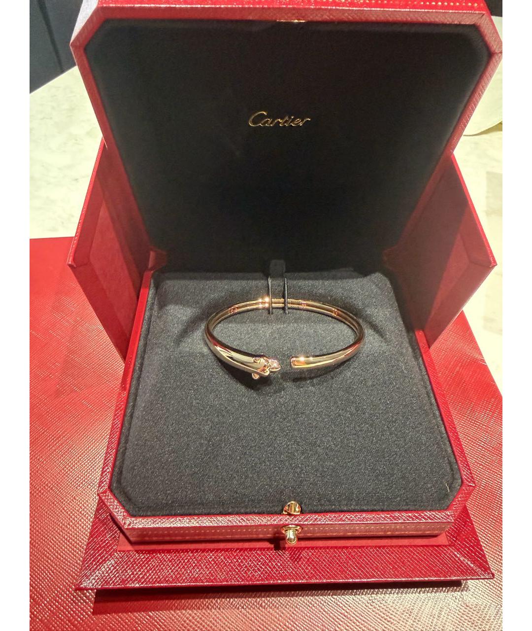 CARTIER Розовый браслет из розового золота, фото 3