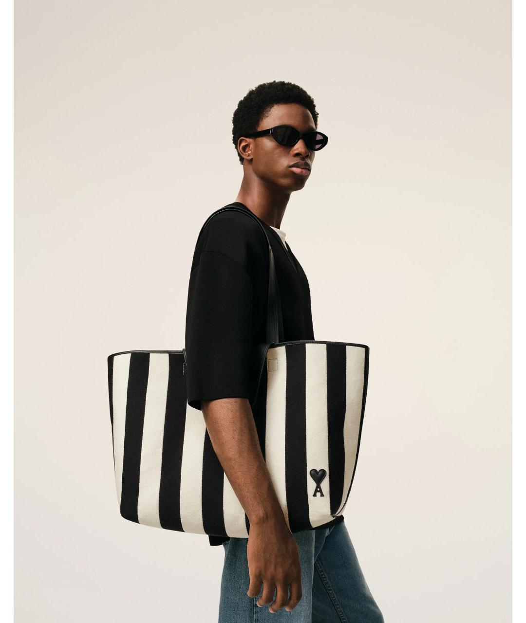 Ami Paris Мульти тканевая сумка тоут, фото 2