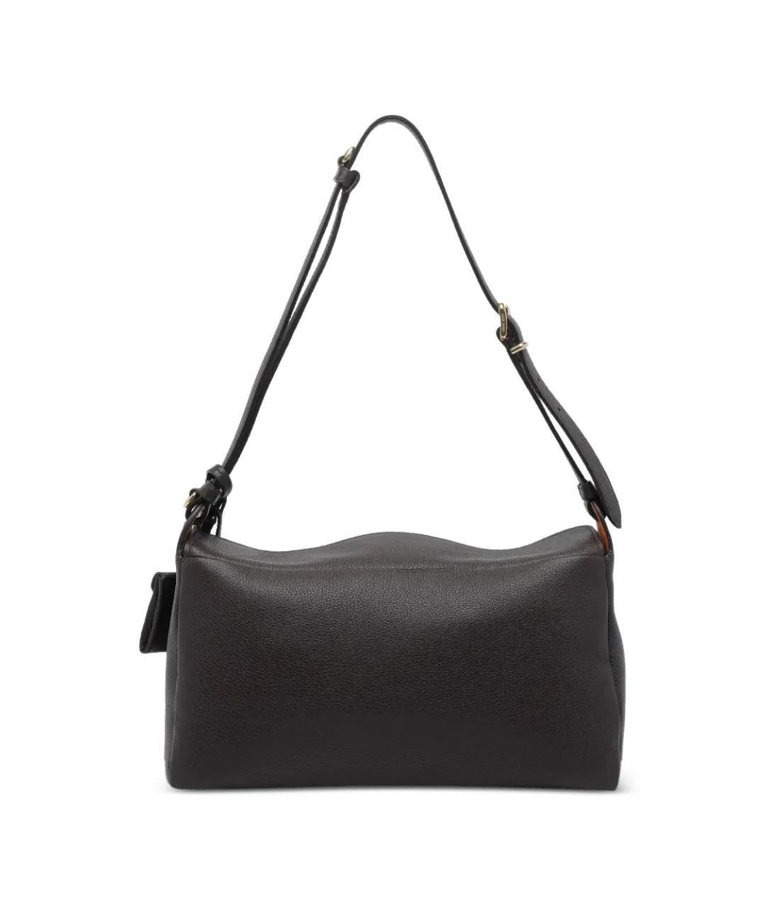 MIU MIU Коричневая кожаная сумка через плечо, фото 2