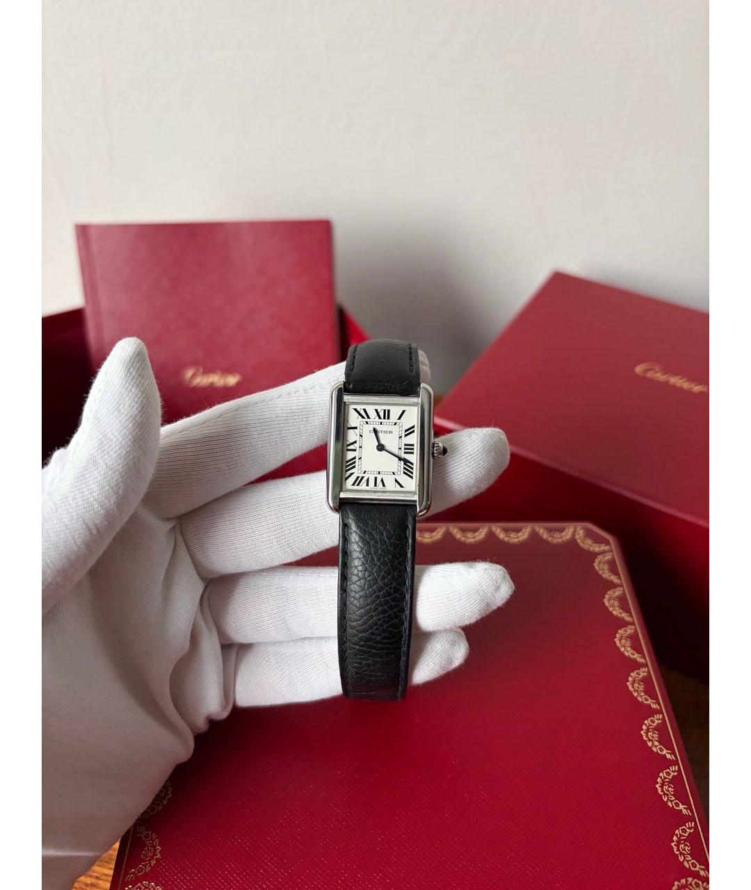 CARTIER Серебряные часы, фото 3