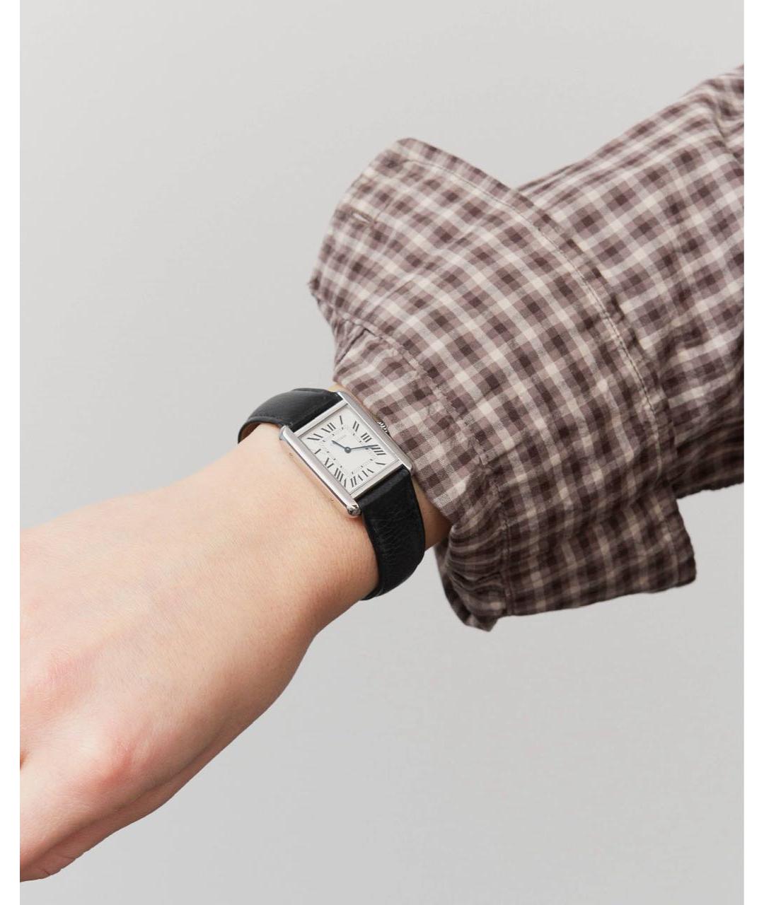 CARTIER Серебряные часы, фото 2