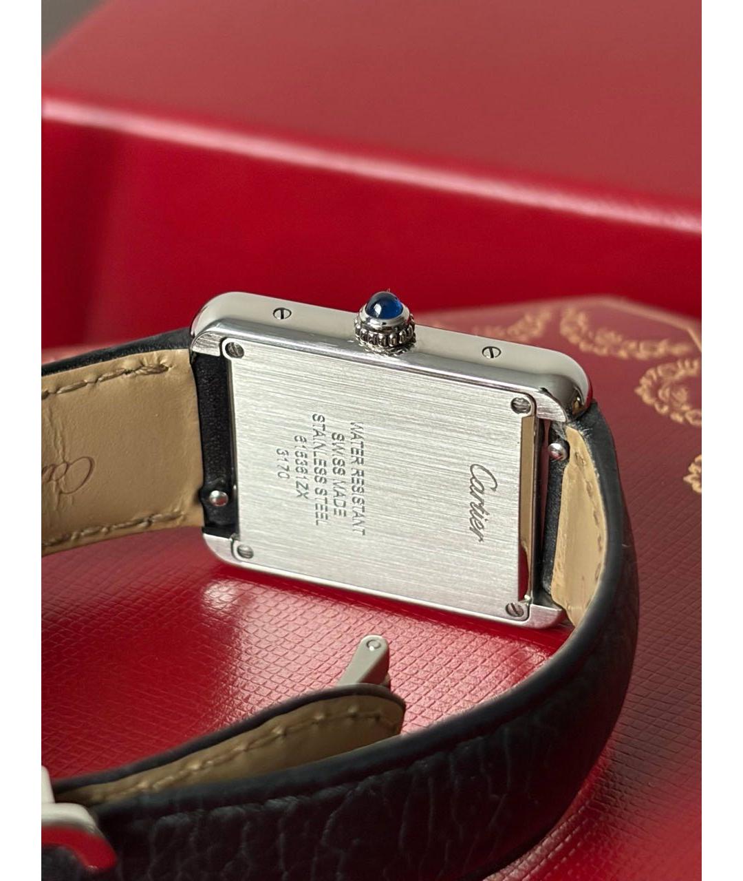 CARTIER Серебряные часы, фото 6