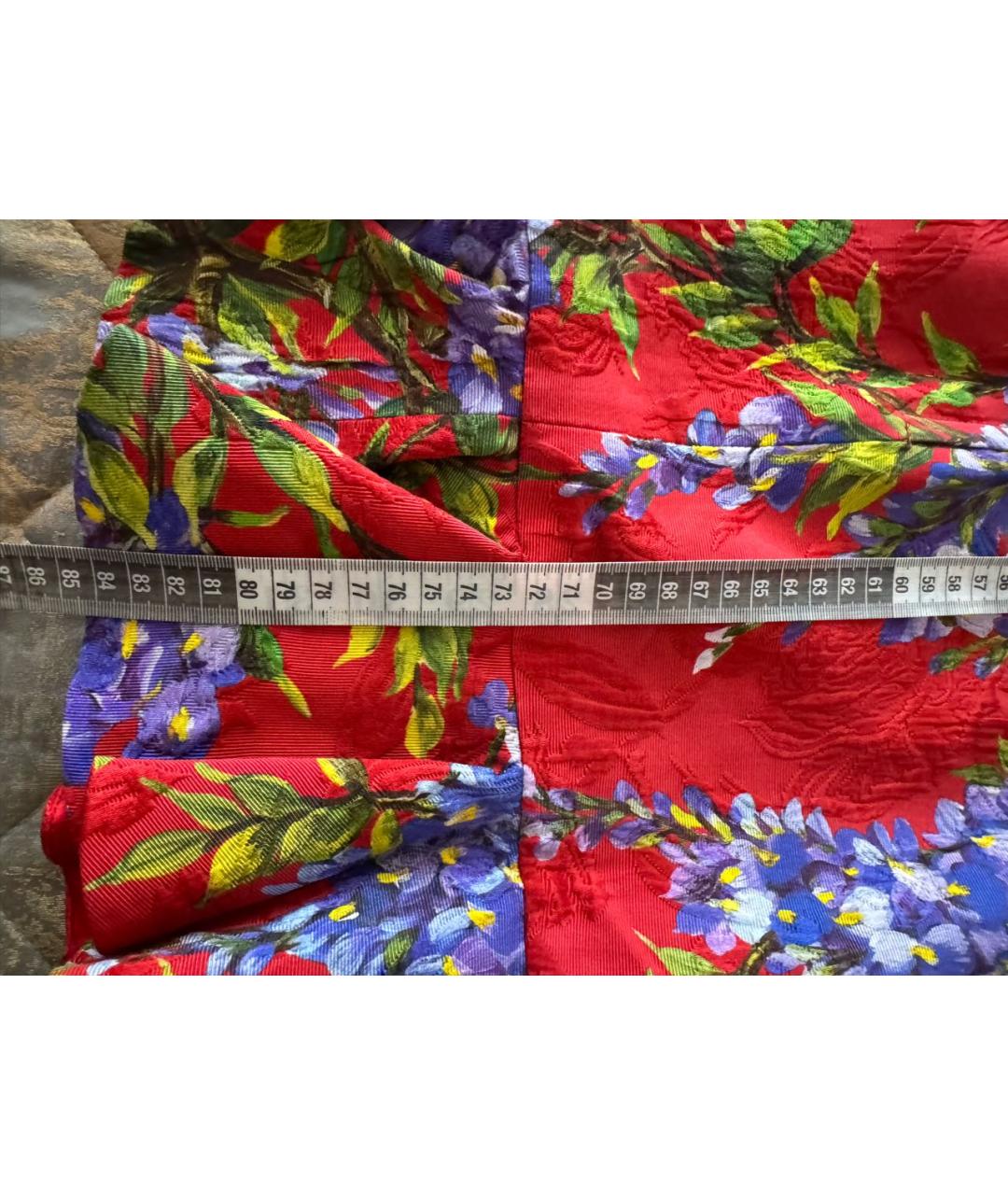 DOLCE&GABBANA Мульти повседневное платье, фото 7