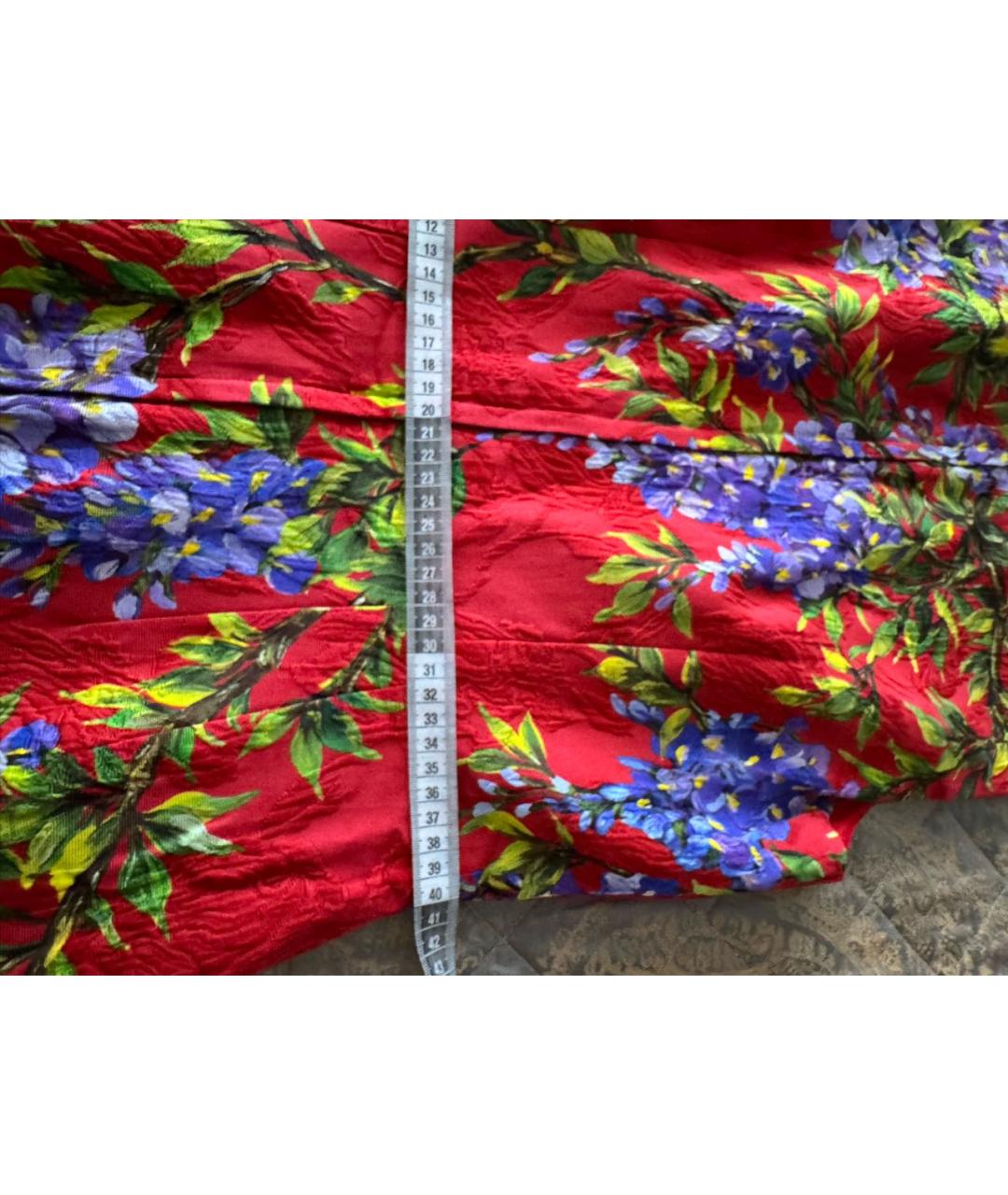 DOLCE&GABBANA Мульти повседневное платье, фото 3