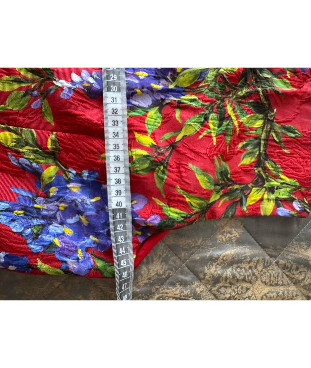 DOLCE&GABBANA Мульти повседневное платье, фото 4