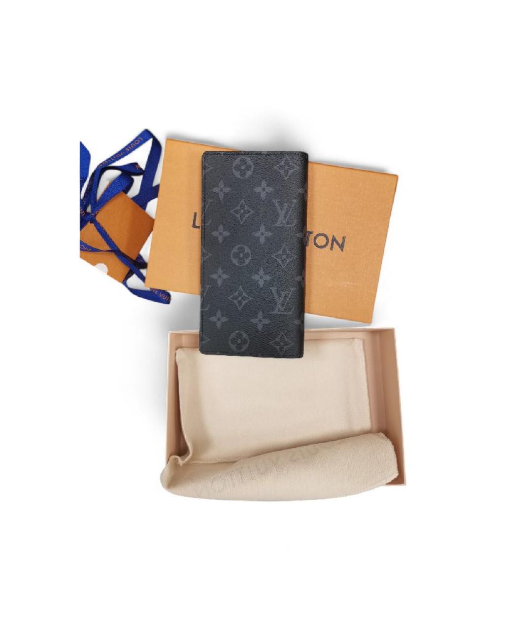 LOUIS VUITTON Черный кардхолдер, фото 5