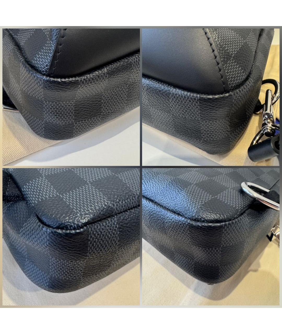 LOUIS VUITTON Черная сумка на плечо, фото 6