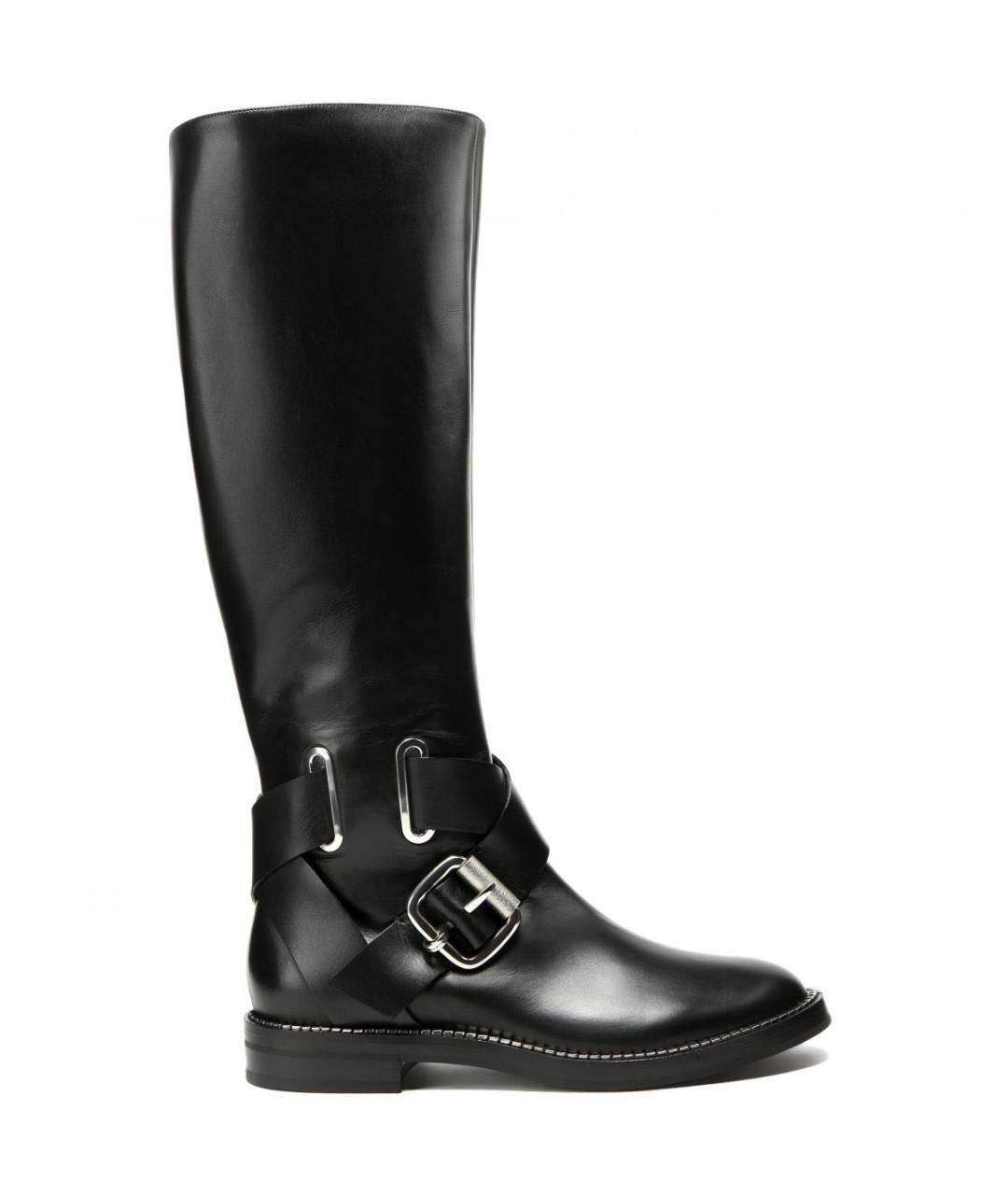 CASADEI Черные кожаные сапоги, фото 9