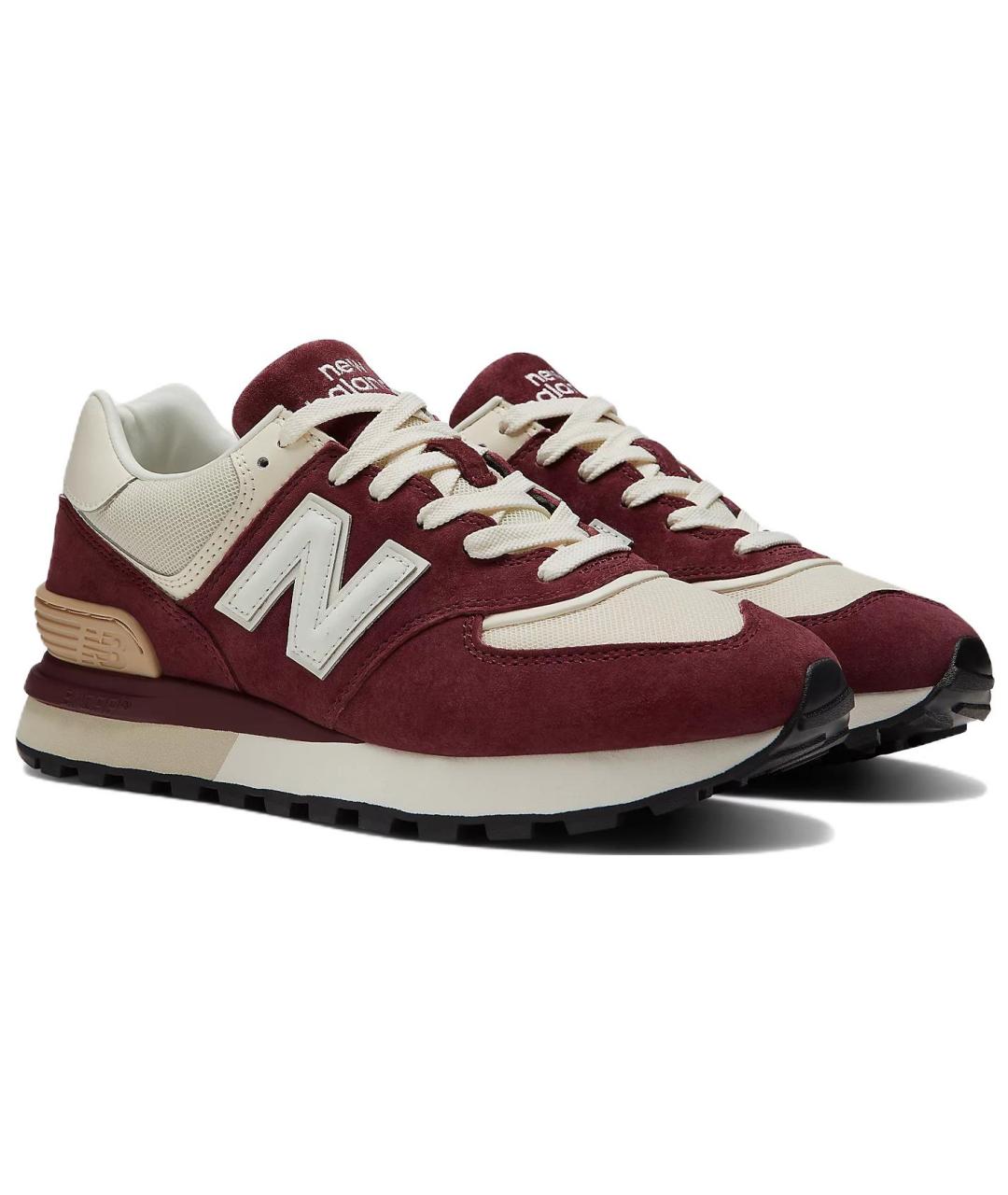 NEW BALANCE Бордовые кроссовки, фото 3