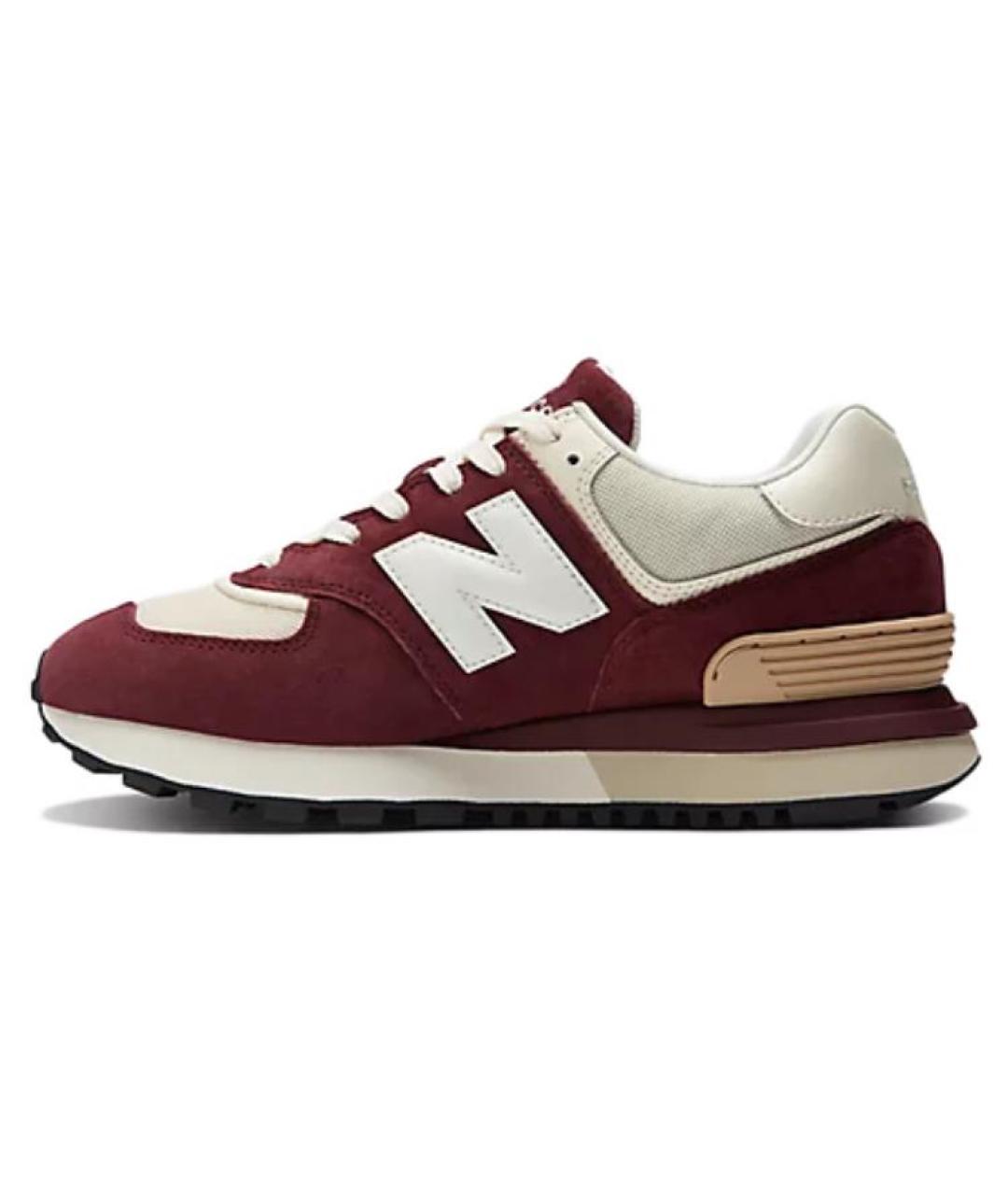 NEW BALANCE Бордовые кроссовки, фото 2