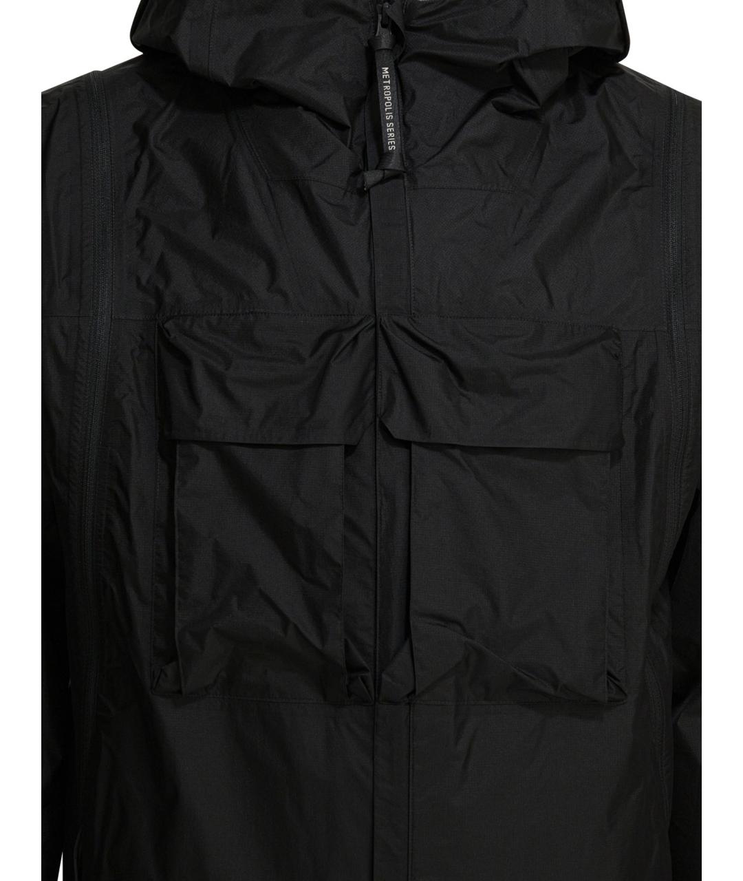 CP COMPANY Черная полиамидовая куртка, фото 3