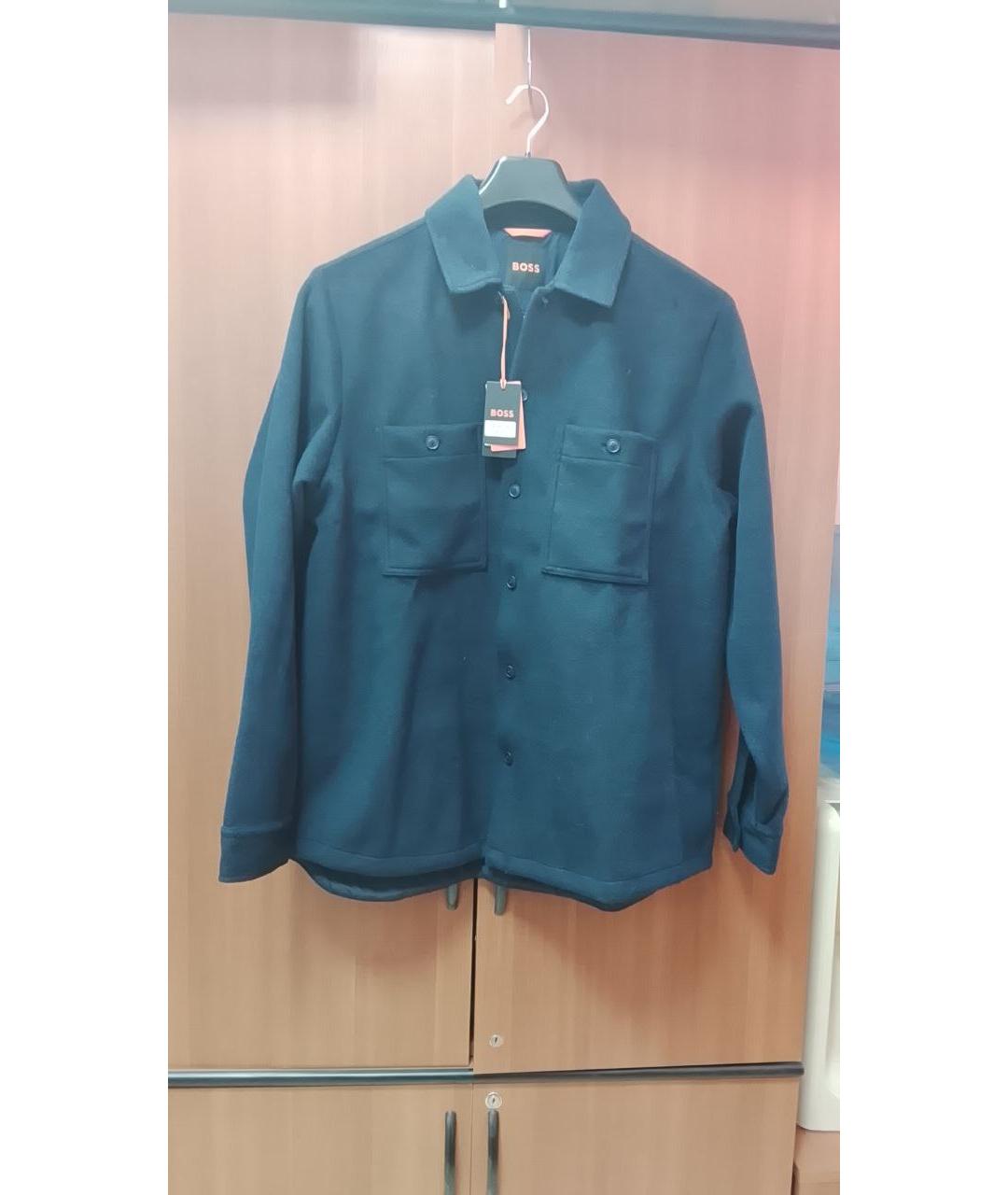 HUGO BOSS Синяя полиэстеровая куртка, фото 6