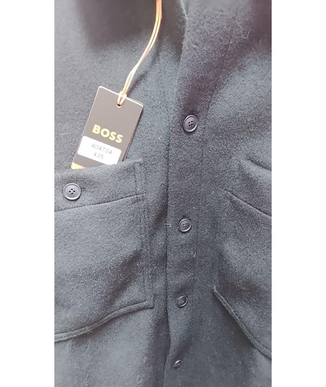 HUGO BOSS Синяя полиэстеровая куртка, фото 4