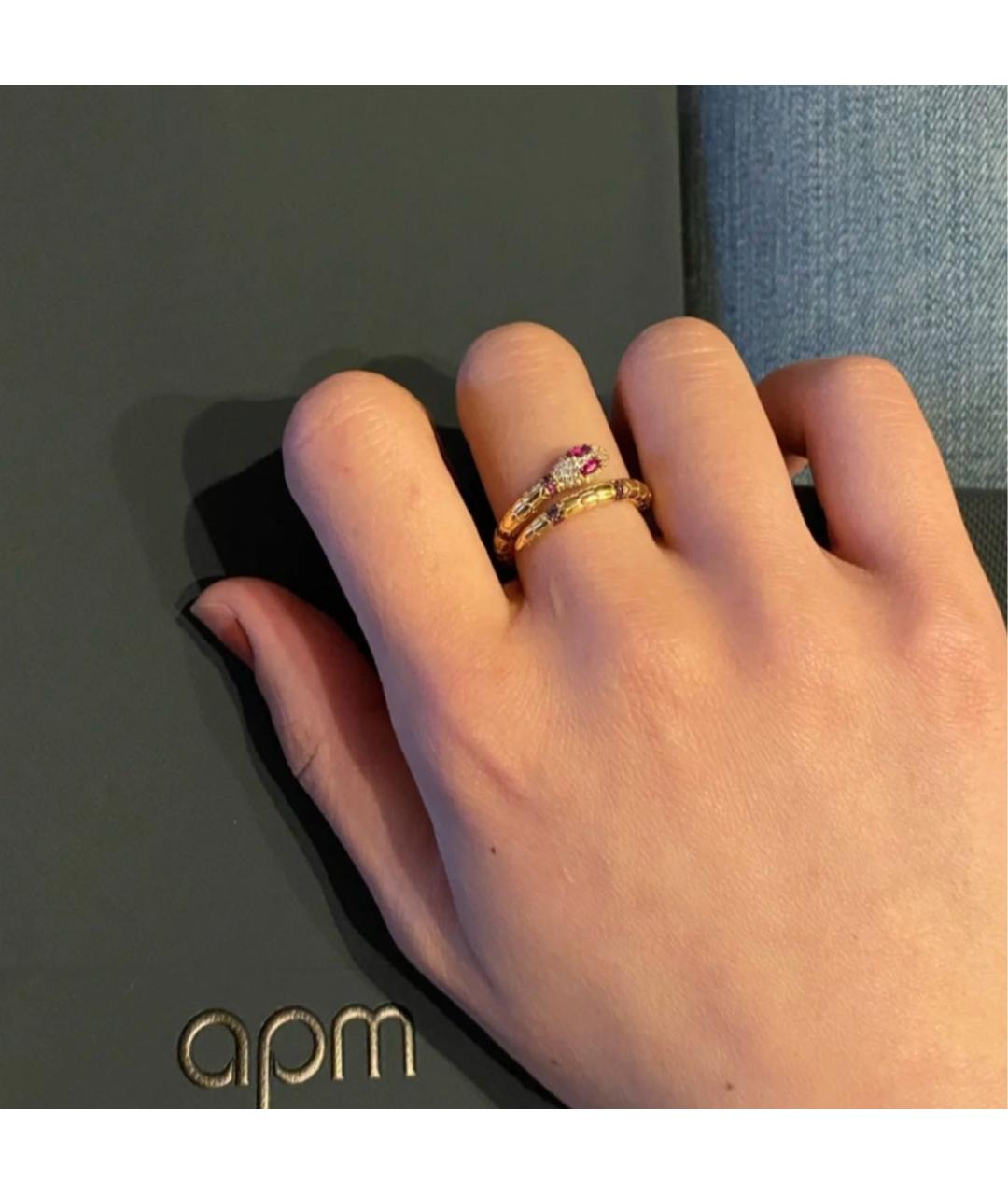 APM Monaco Розовое серебряное кольцо, фото 6
