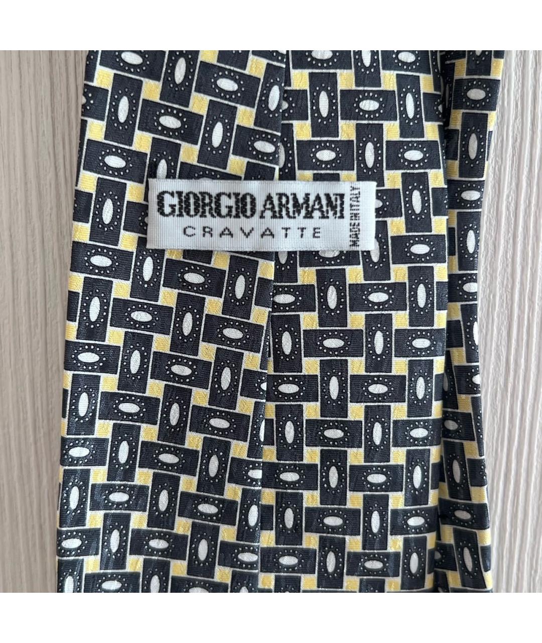 GIORGIO ARMANI Мульти шелковый галстук, фото 3