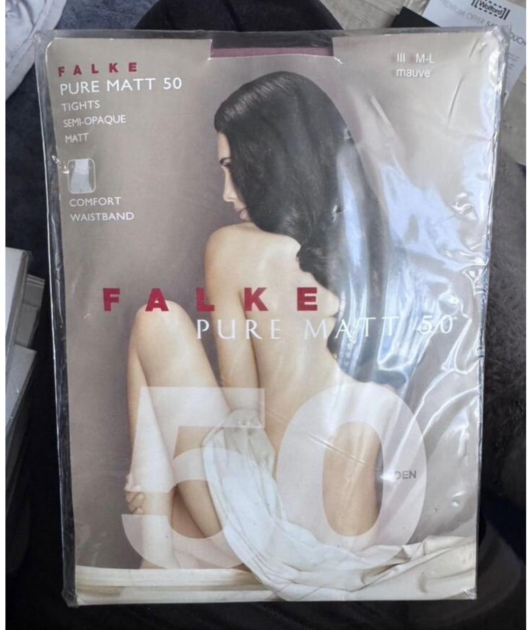 FALKE Бордовые носки, чулки и колготы, фото 5