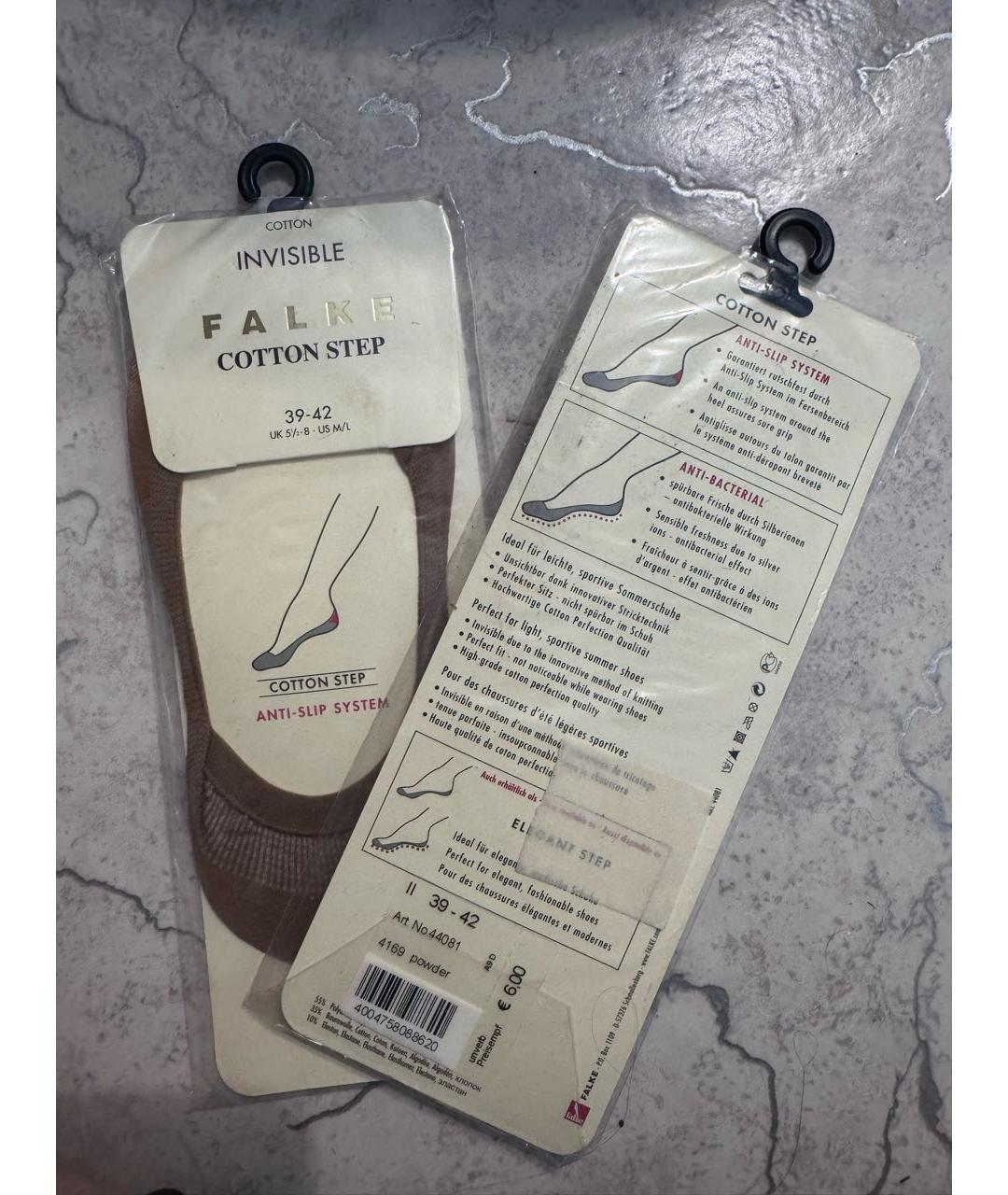 FALKE Бордовые носки, чулки и колготы, фото 4