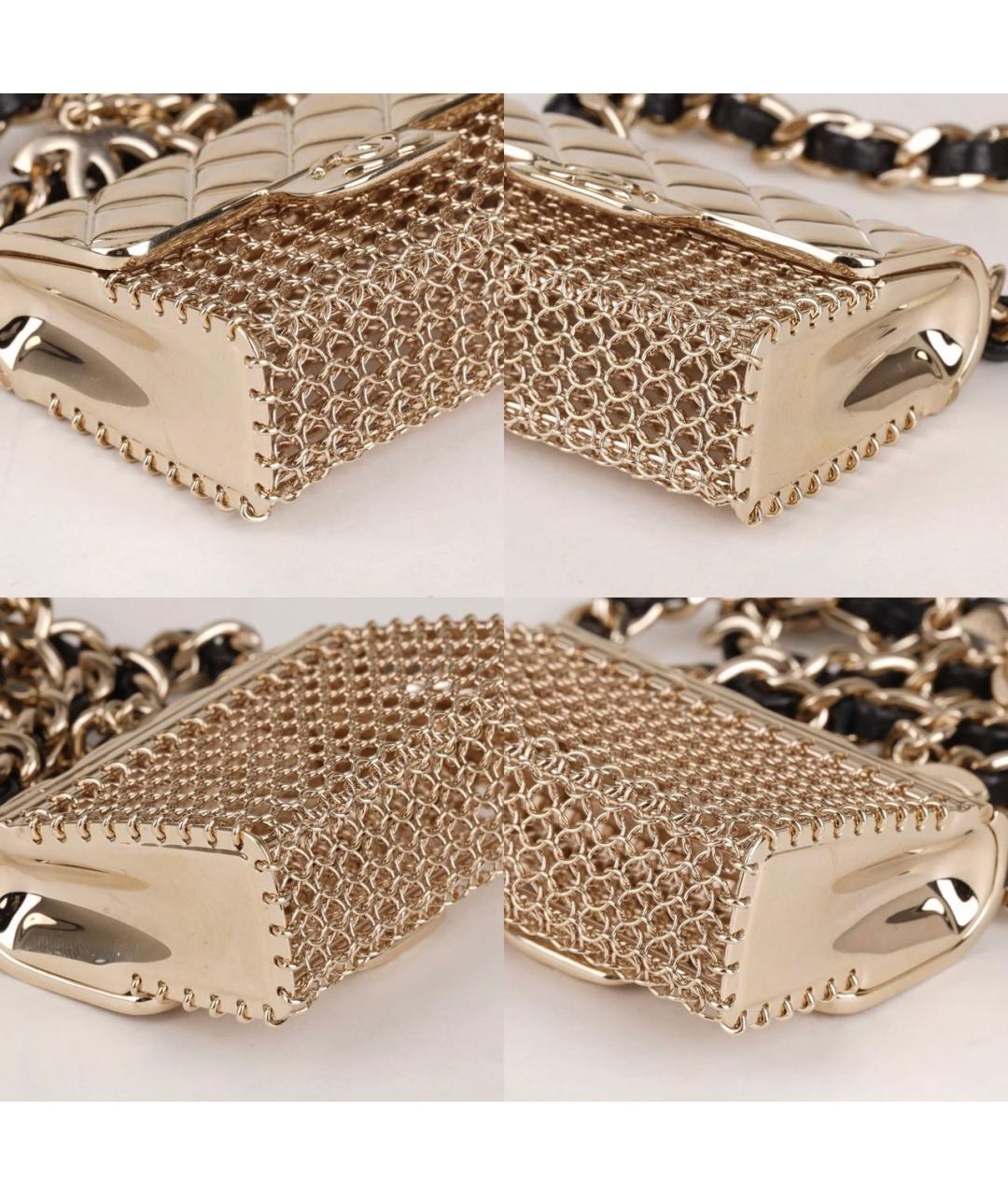 CHANEL Золотое металлическое колье, фото 8