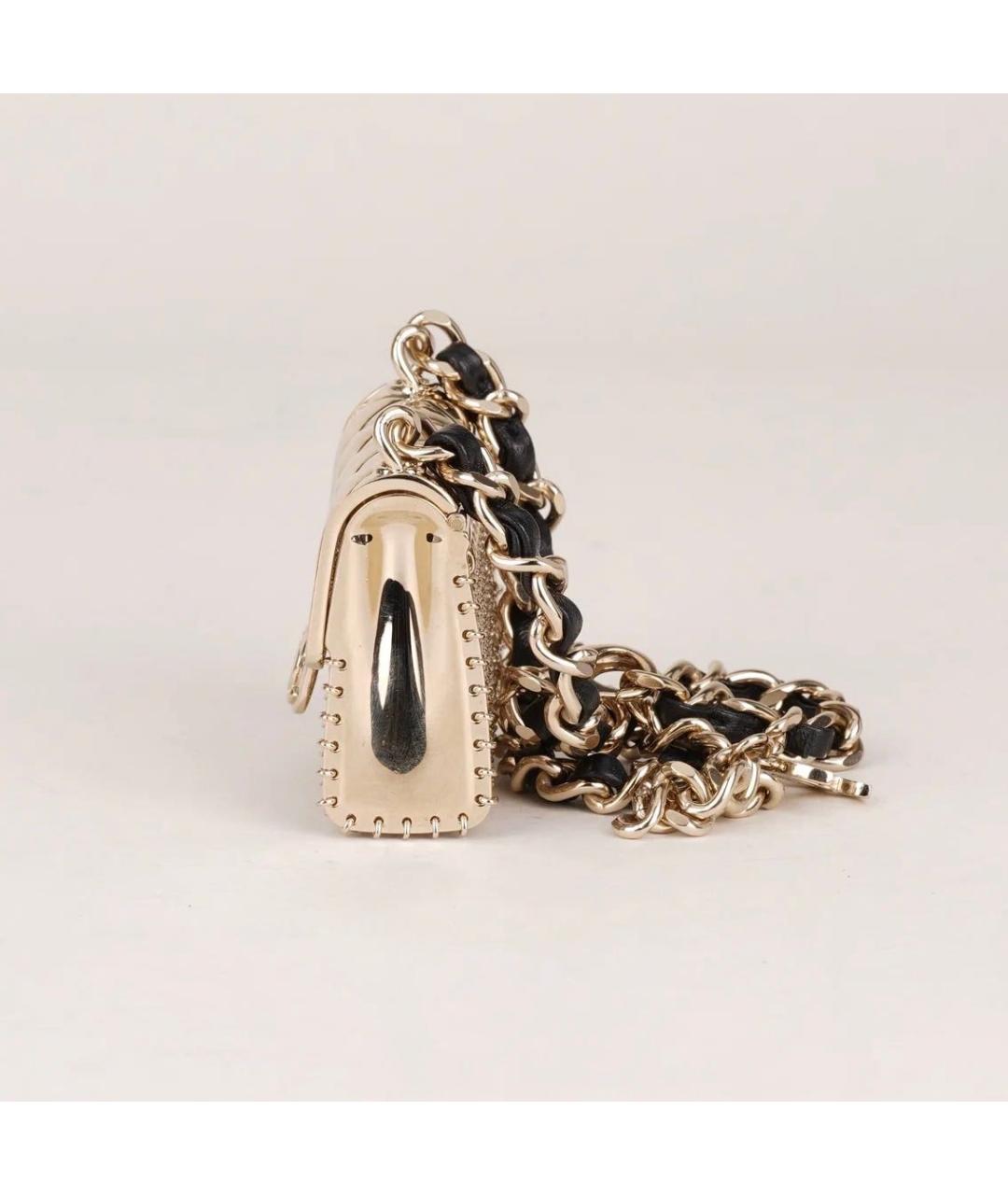 CHANEL Золотое металлическое колье, фото 5