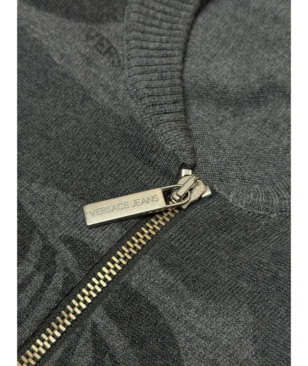 VERSACE JEANS COUTURE Серый кардиган, фото 5