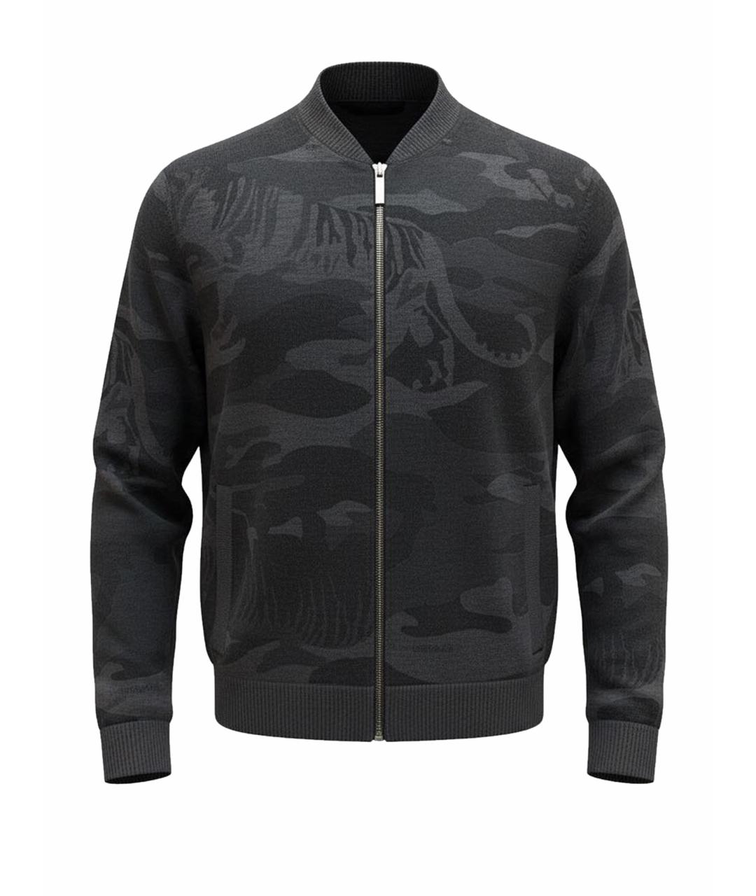 VERSACE JEANS COUTURE Серый кардиган, фото 1