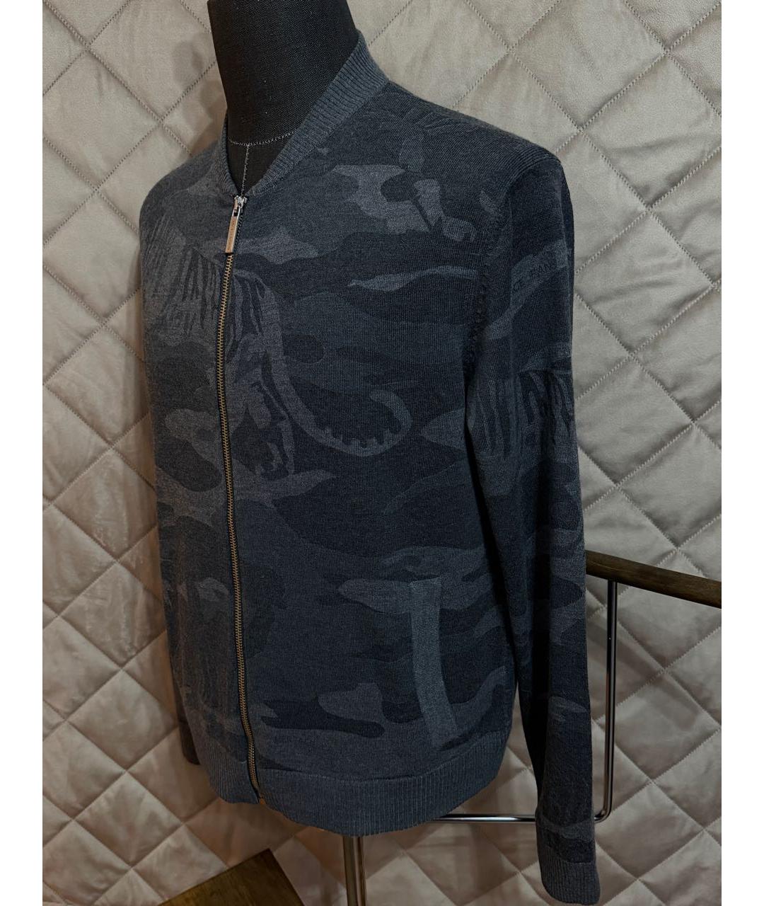 VERSACE JEANS COUTURE Серый кардиган, фото 7