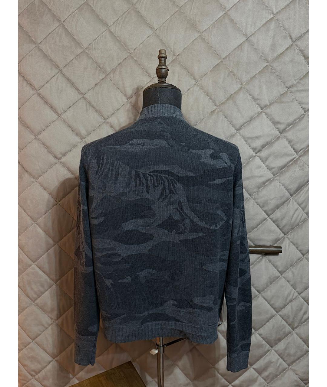 VERSACE JEANS COUTURE Серый кардиган, фото 3