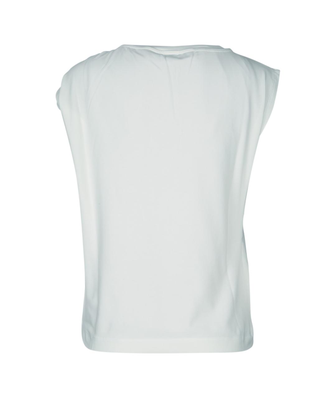 PINKO Белая хлопковая футболка, фото 2