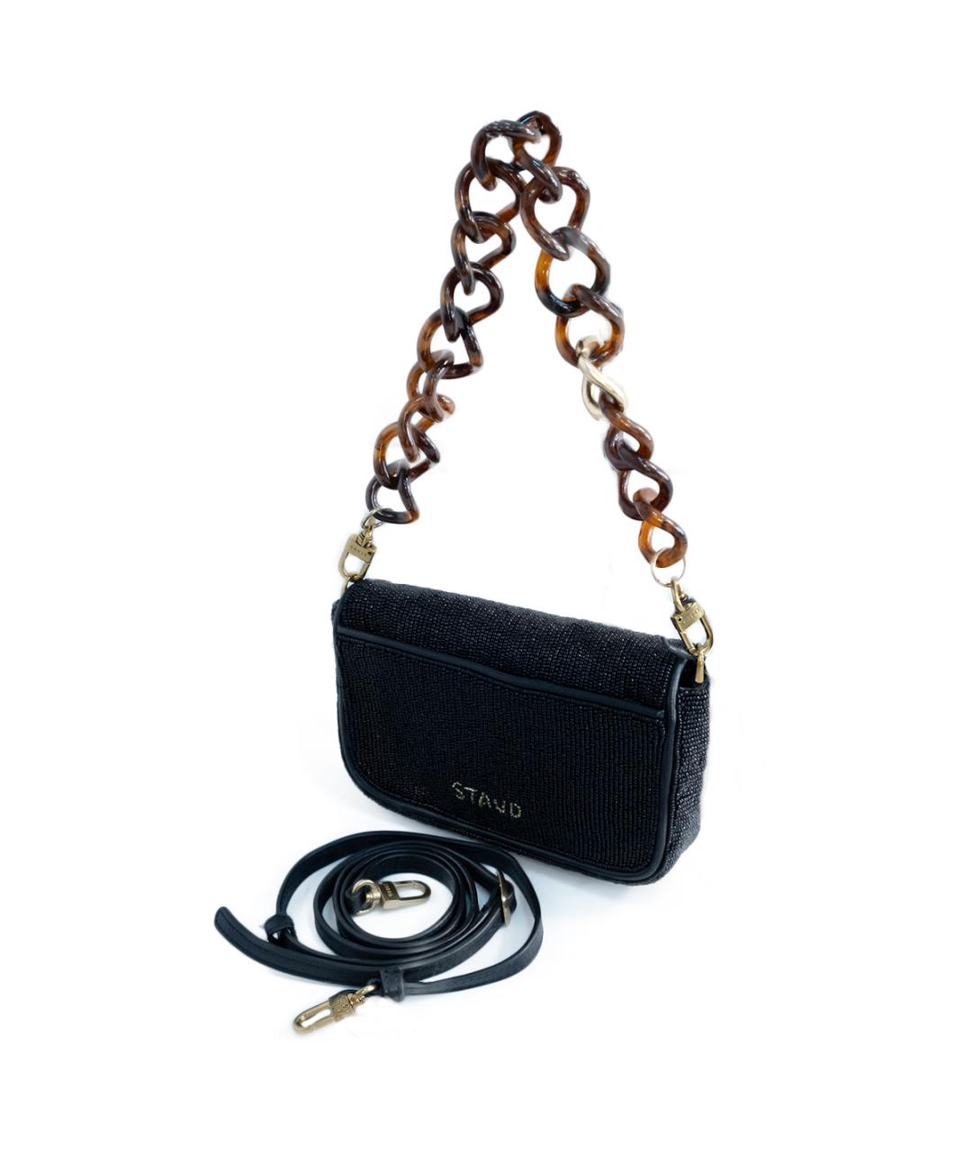 STAUD Черная сумка через плечо, фото 3