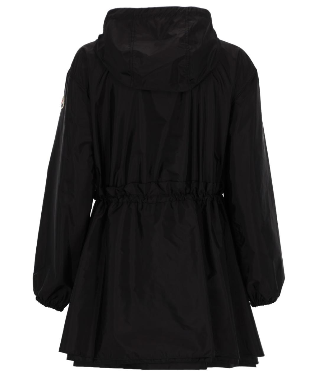 MONCLER Черная полиамидовая куртка, фото 2