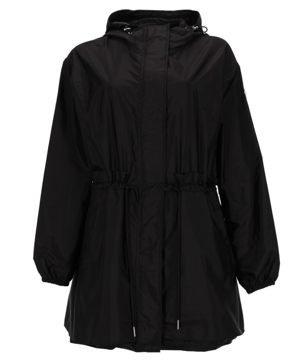 MONCLER Черная полиамидовая куртка, фото 1