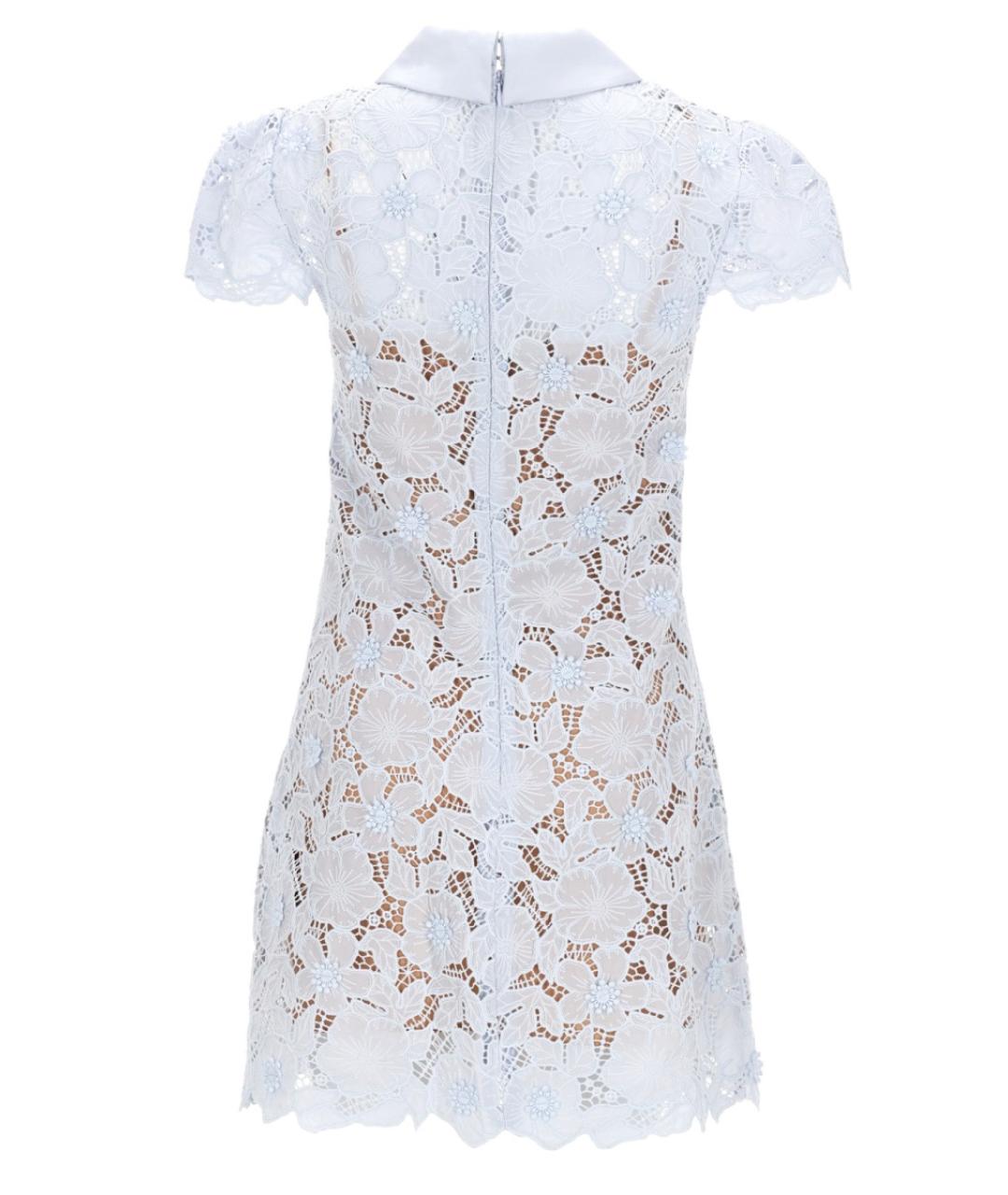 SELF-PORTRAIT Голубое синтетическое коктейльное платье, фото 2