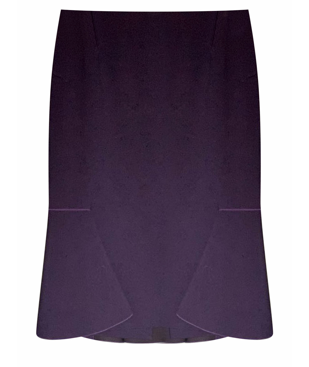 ROLAND MOURET Фиолетовая полиэстеровая юбка миди, фото 1