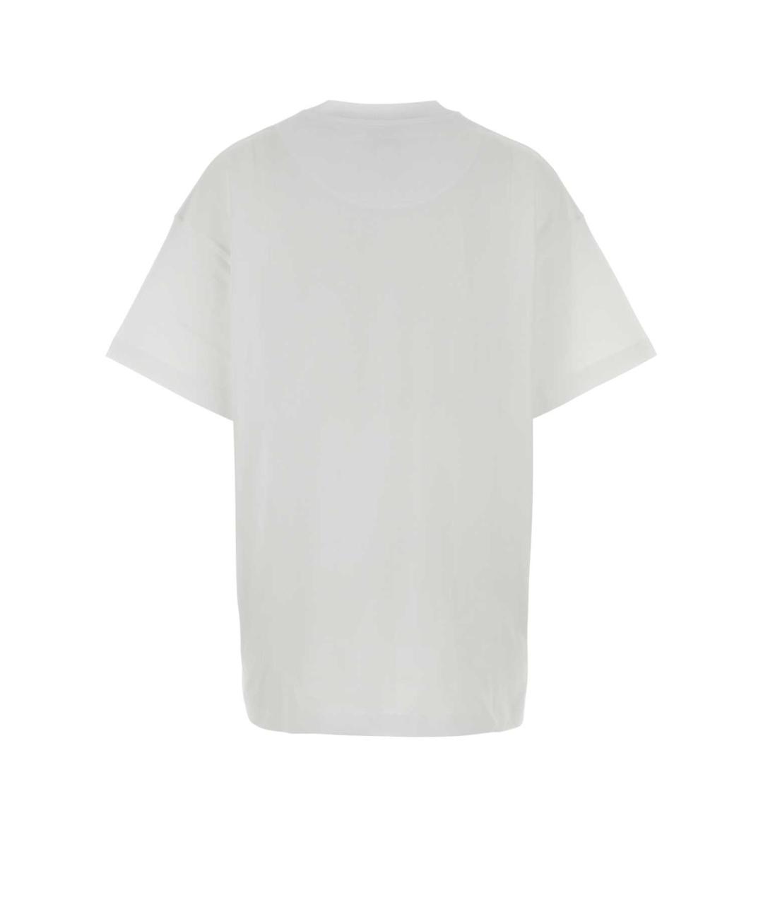 PATOU Белая хлопковая футболка, фото 2