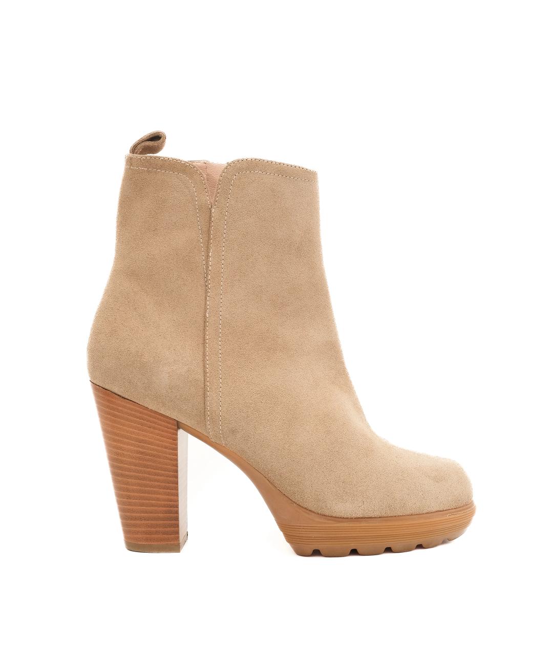 ESCADA Серые замшевые ботильоны, фото 7