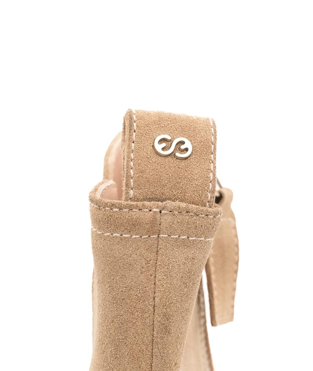 ESCADA Серые замшевые ботильоны, фото 5