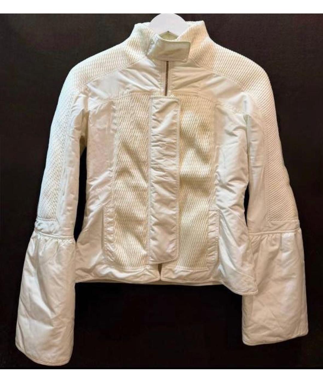 GUCCI Белая полиамидовая куртка, фото 5