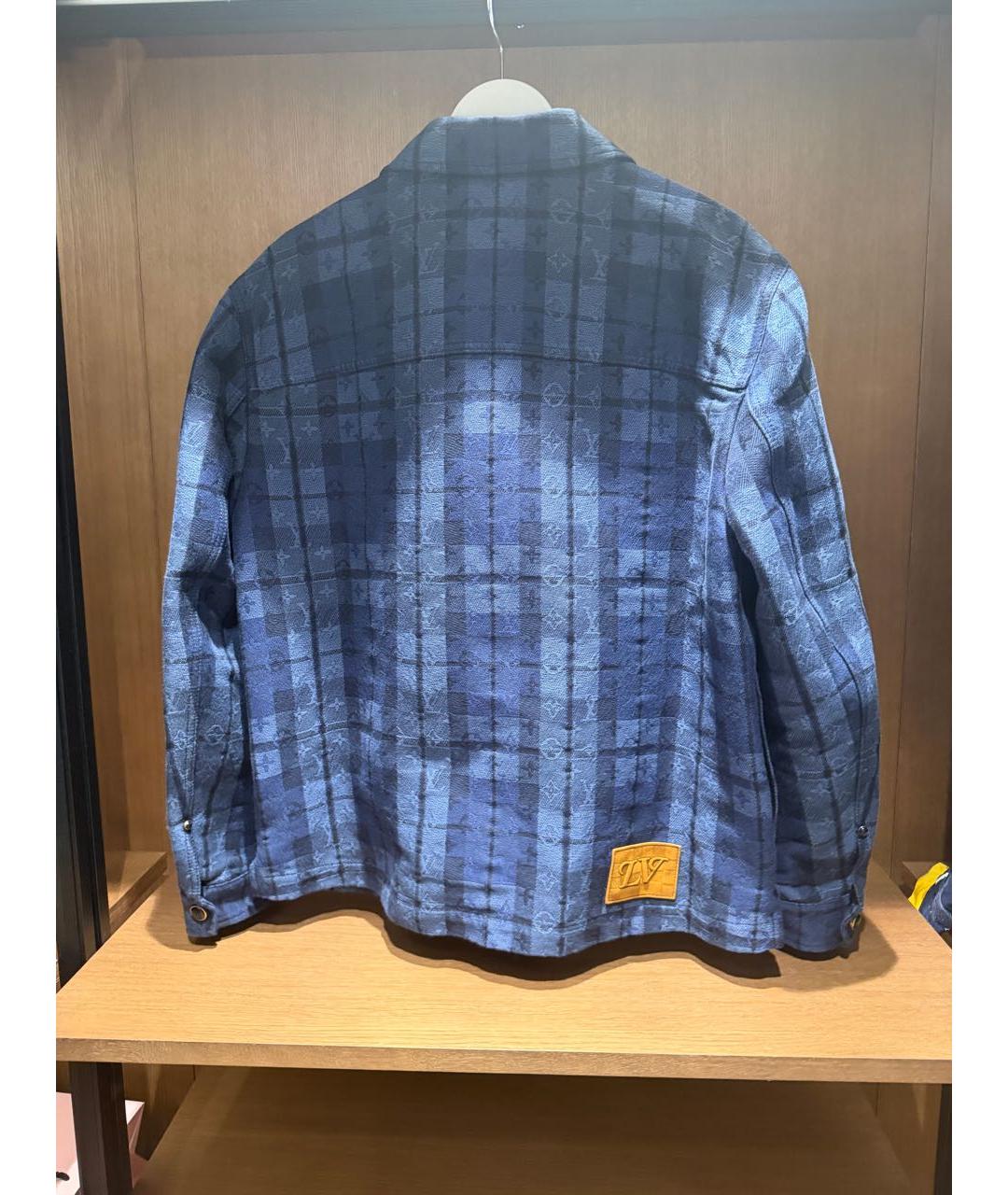 LOUIS VUITTON Синяя деним куртка, фото 2