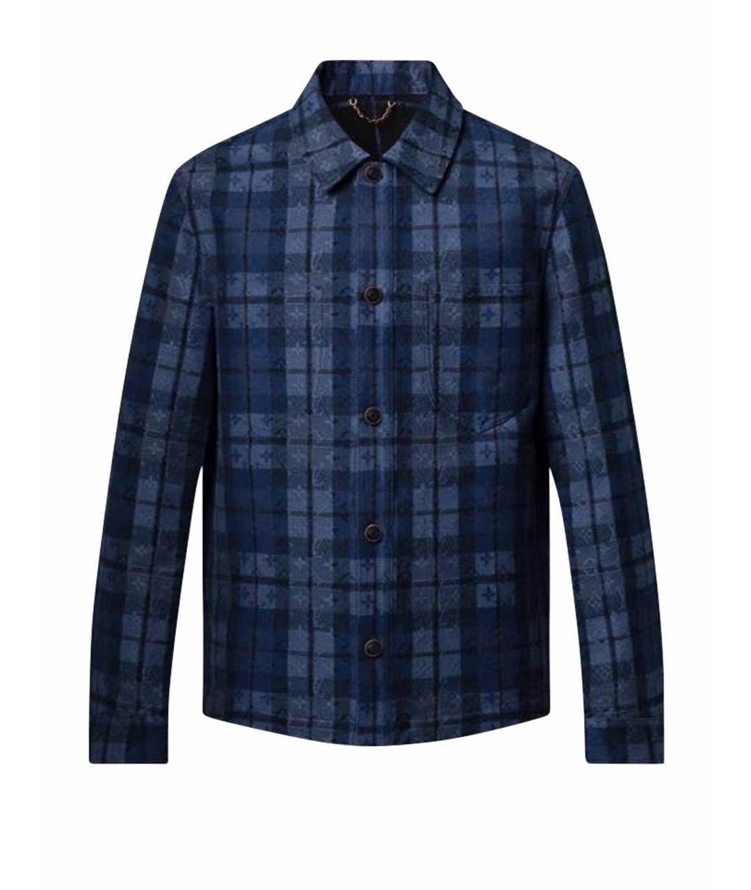 LOUIS VUITTON Синяя деним куртка, фото 1