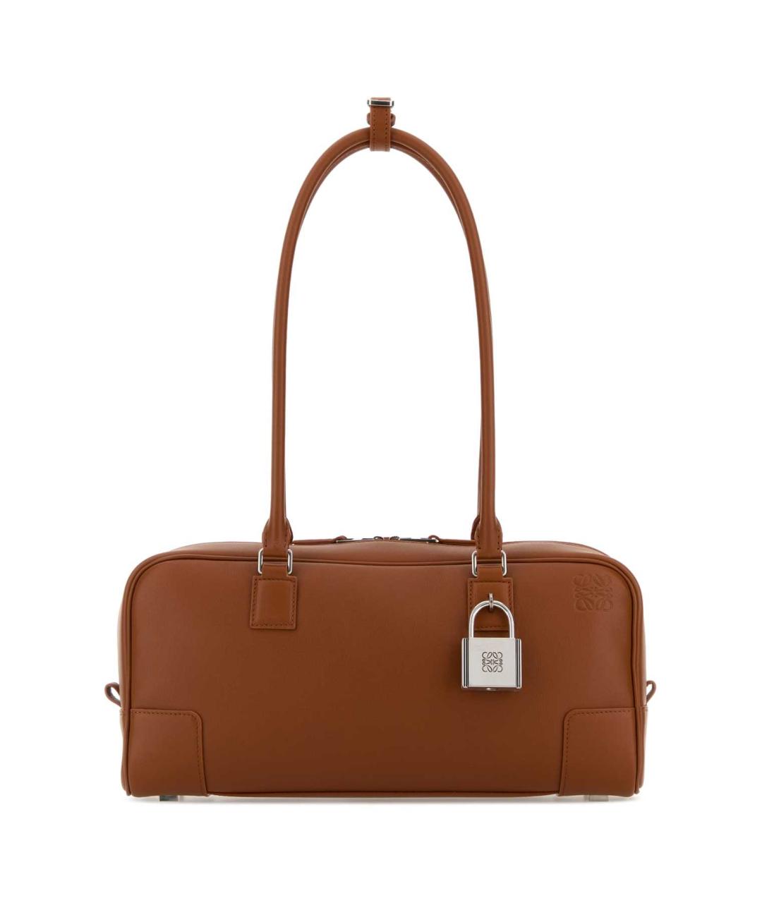 LOEWE Бежевая кожаная сумка через плечо, фото 1