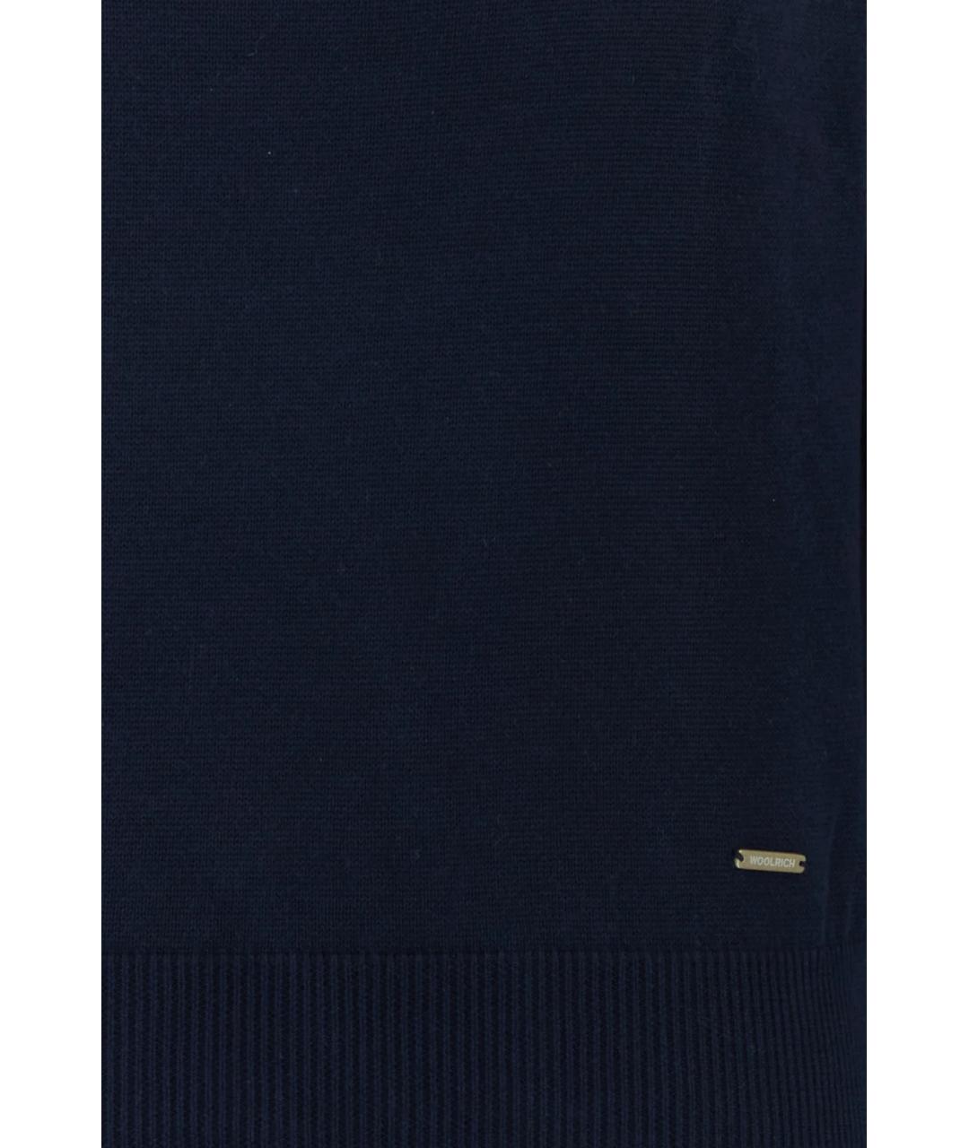 WOOLRICH Синий хлопковый джемпер / свитер, фото 3