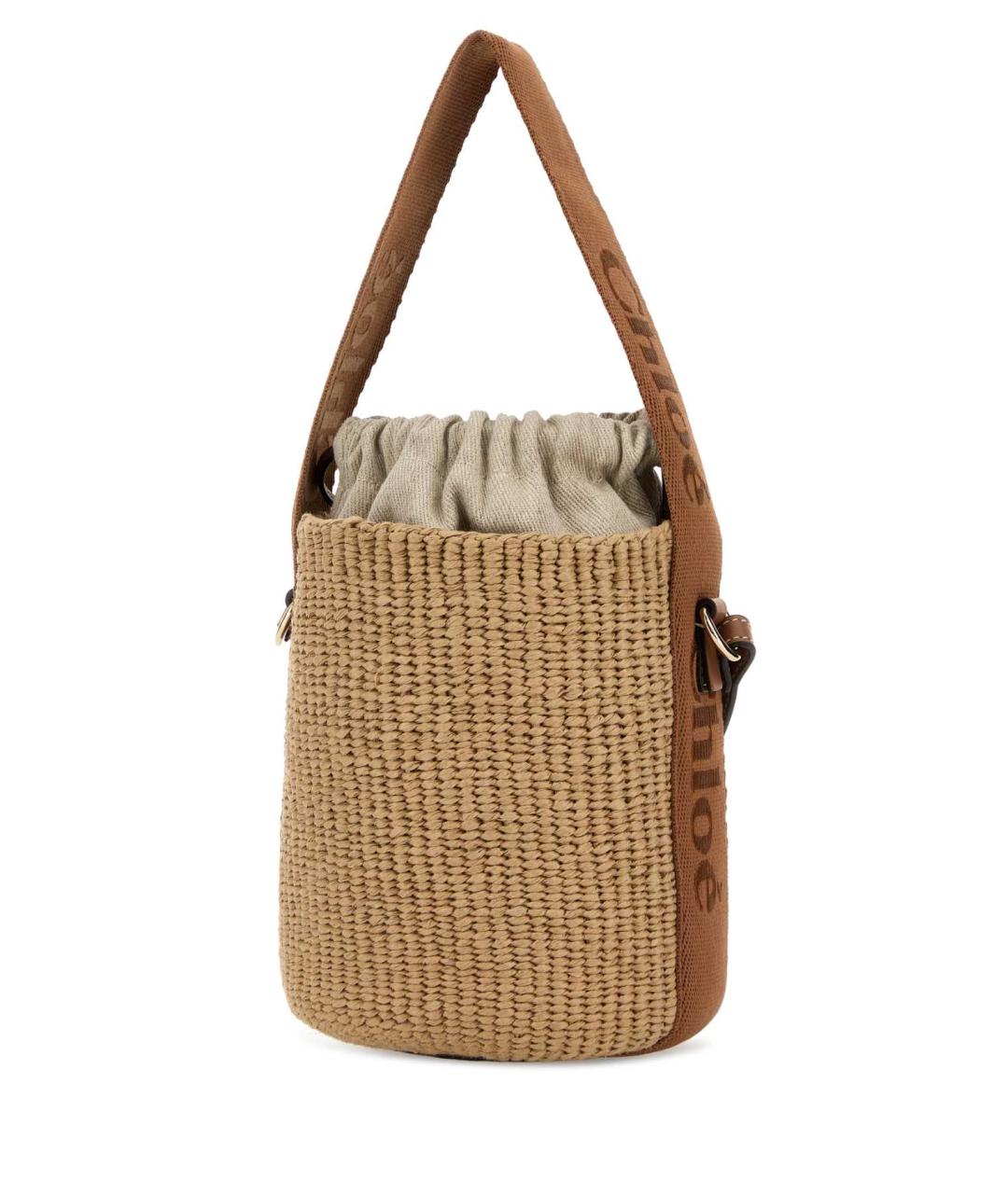 CHLOE Бежевая сумка с короткими ручками, фото 2