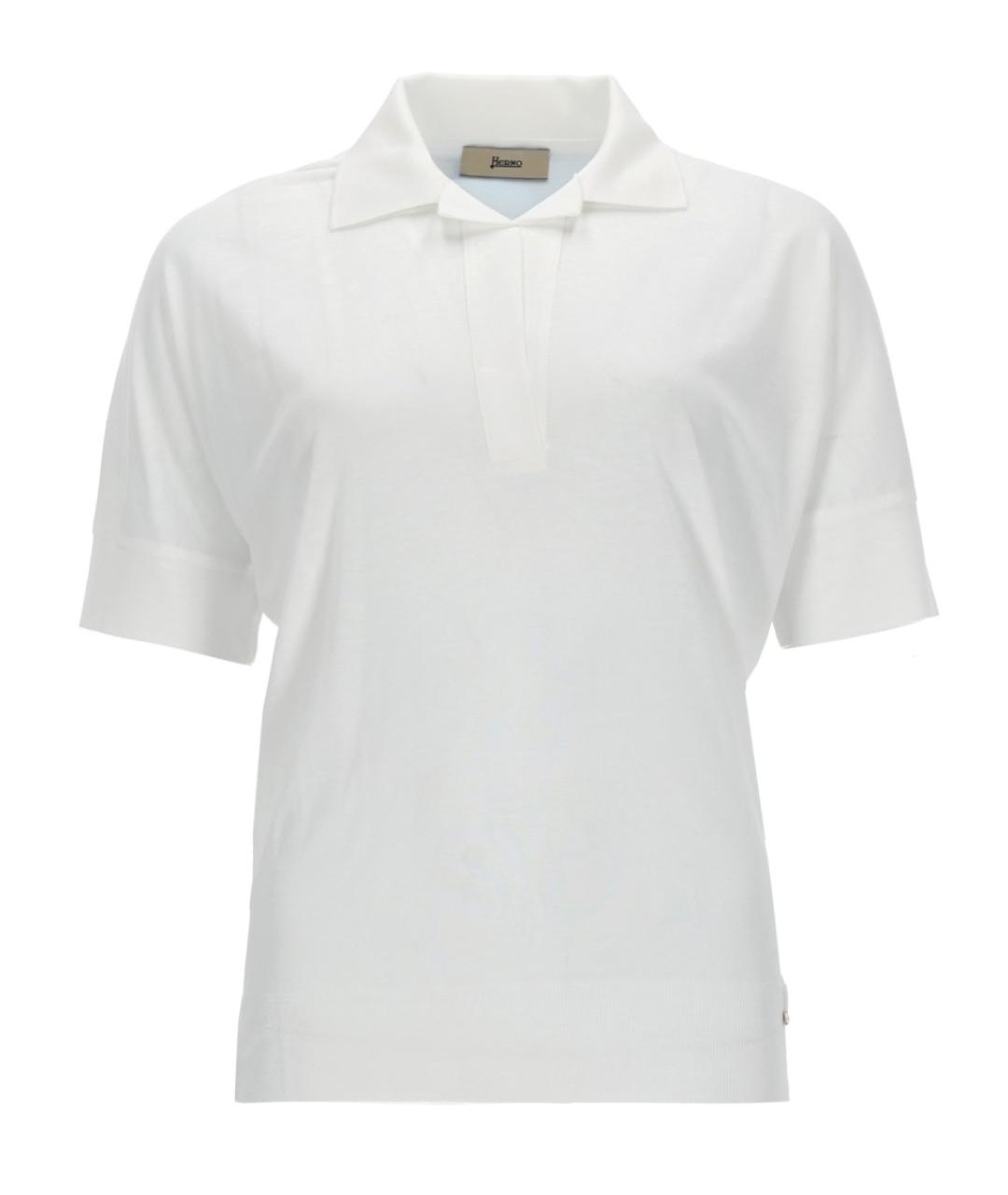 HERNO Белая футболка, фото 1