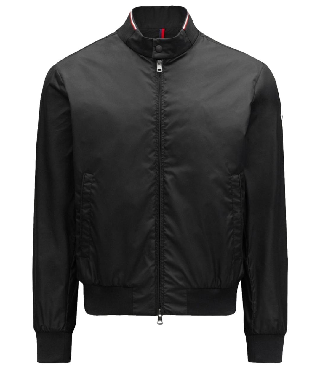 MONCLER Черная полиамидовая куртка, фото 1